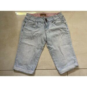 behold Women’s Junior Size 7 Blue Jean Shorts